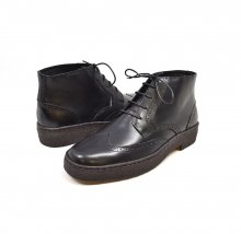British Collection Wingtips lowcut Black Leather [3200-01] - $185.00 ...