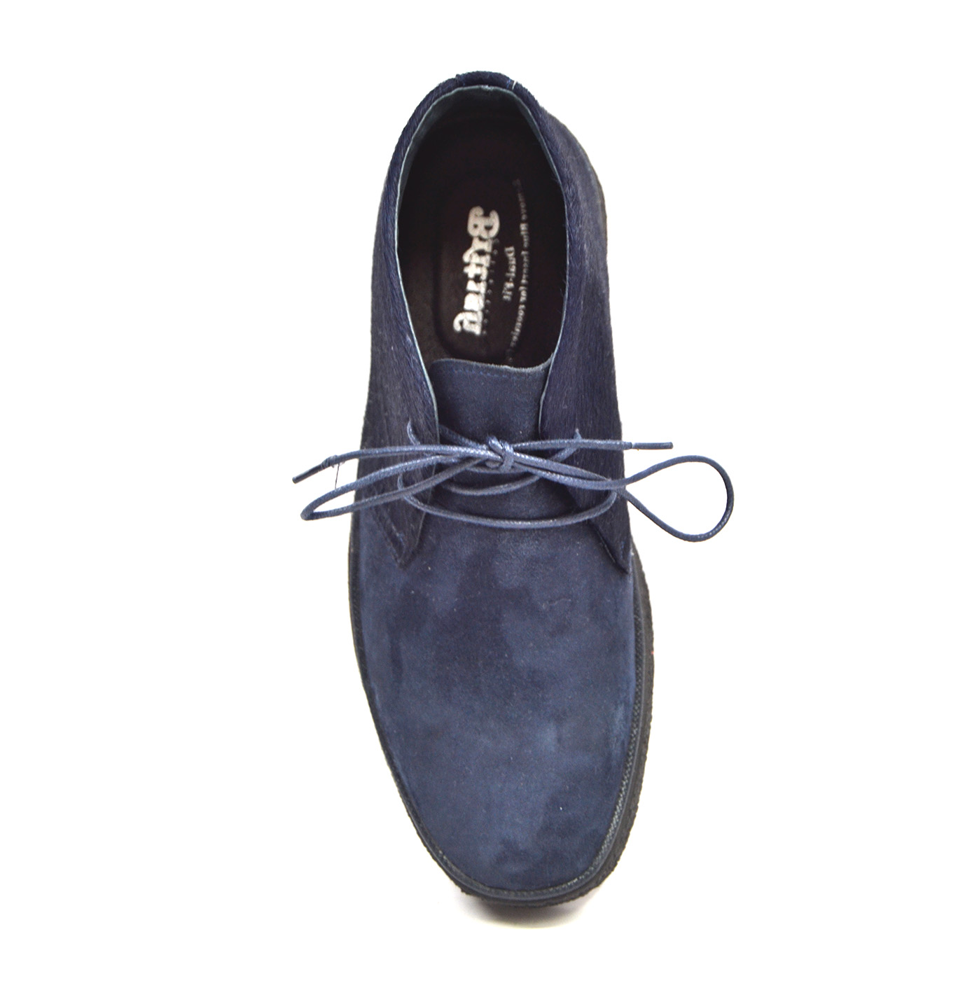 Classic Playboy Chukka Boot Two Tone Navy Suede and Pony Skin [1226-61 ...