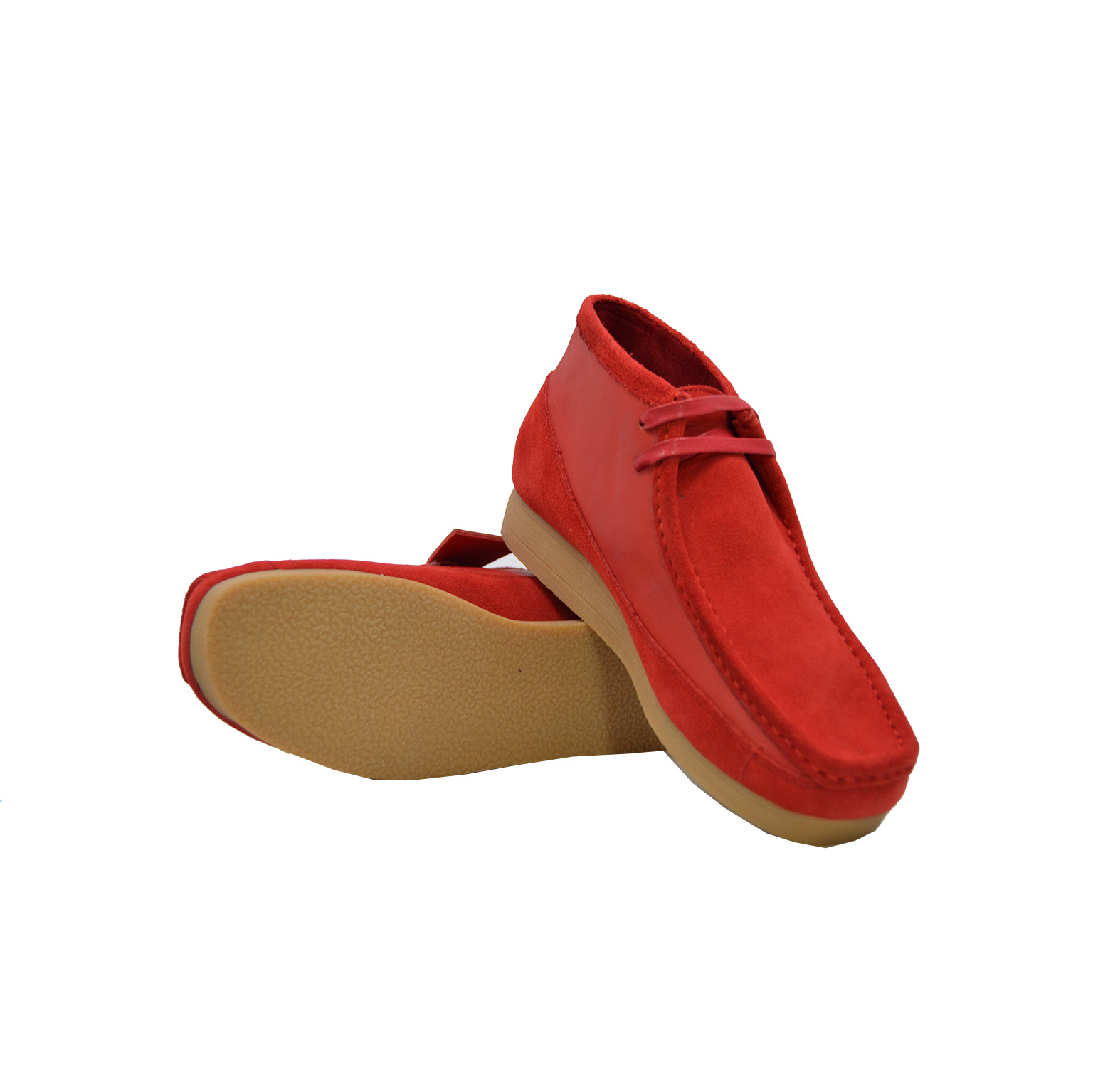 British CollectionNew Castle-Red Leather and Suede [999-8-2] - $125.00 ...